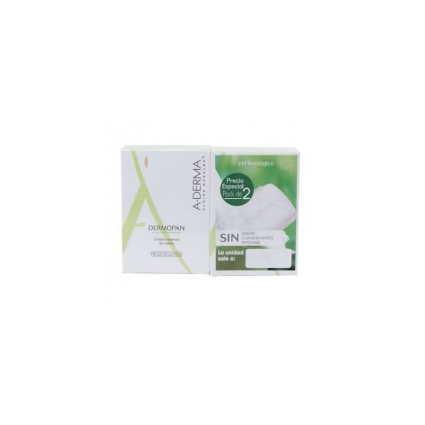 A-Derma Dermopan Pastilla 100Mlx2