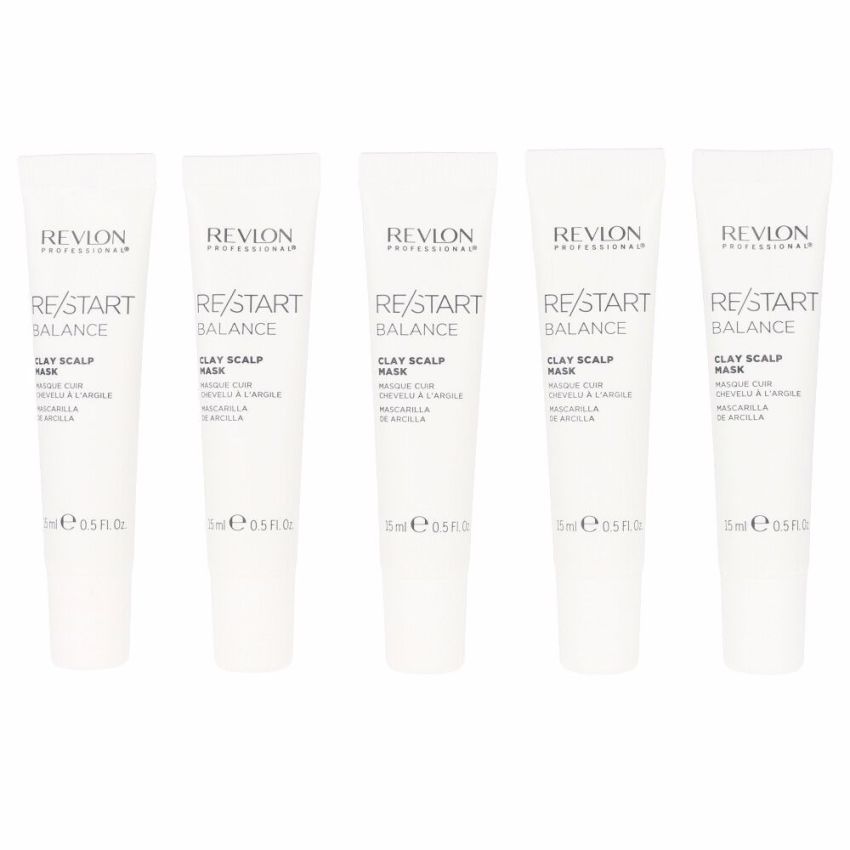 Re-Start Balance Clay Scalp Mask - 10 X 15 Ml