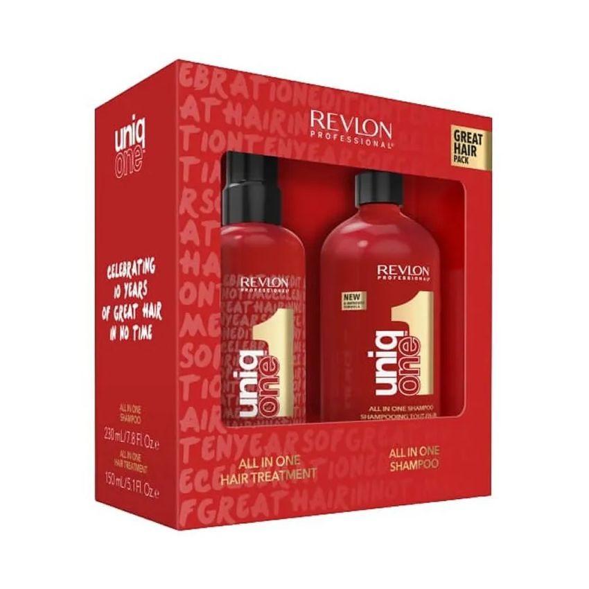 Revlon Uniq One Shampoo 230Ml Coffret 2 Produits