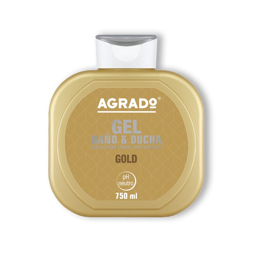 Agrado Gold Shower Gel 750Ml