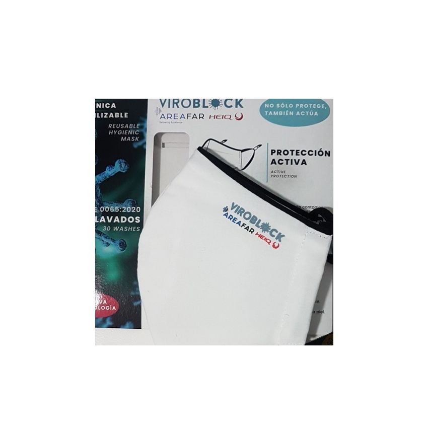Heiq Viroblock Hygienic Mask Reusable Protection Covid 19