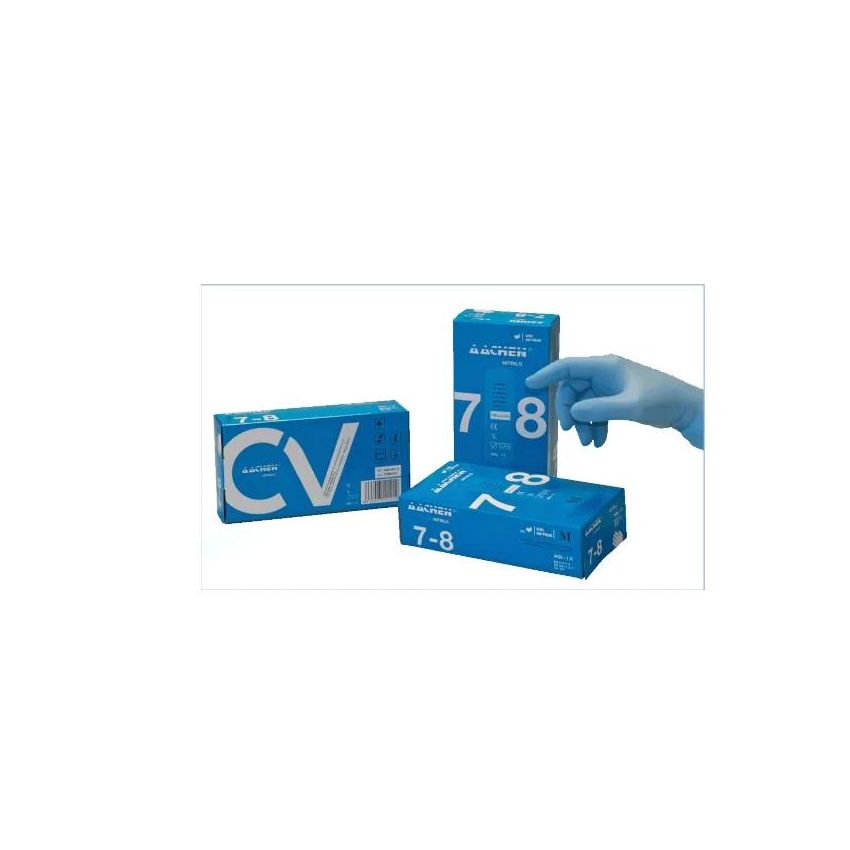 Achen Nitrile  Gloves Size G 100 Pcs