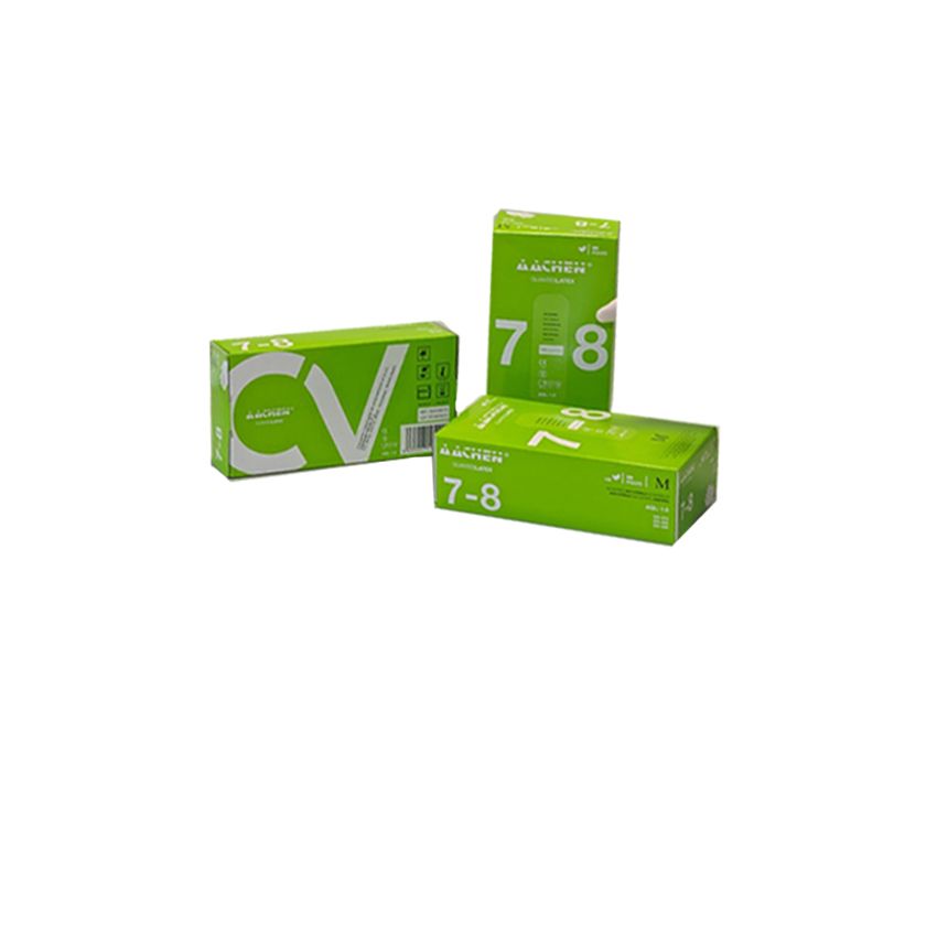 Achen Latex Medium Gloves 100 Pcs