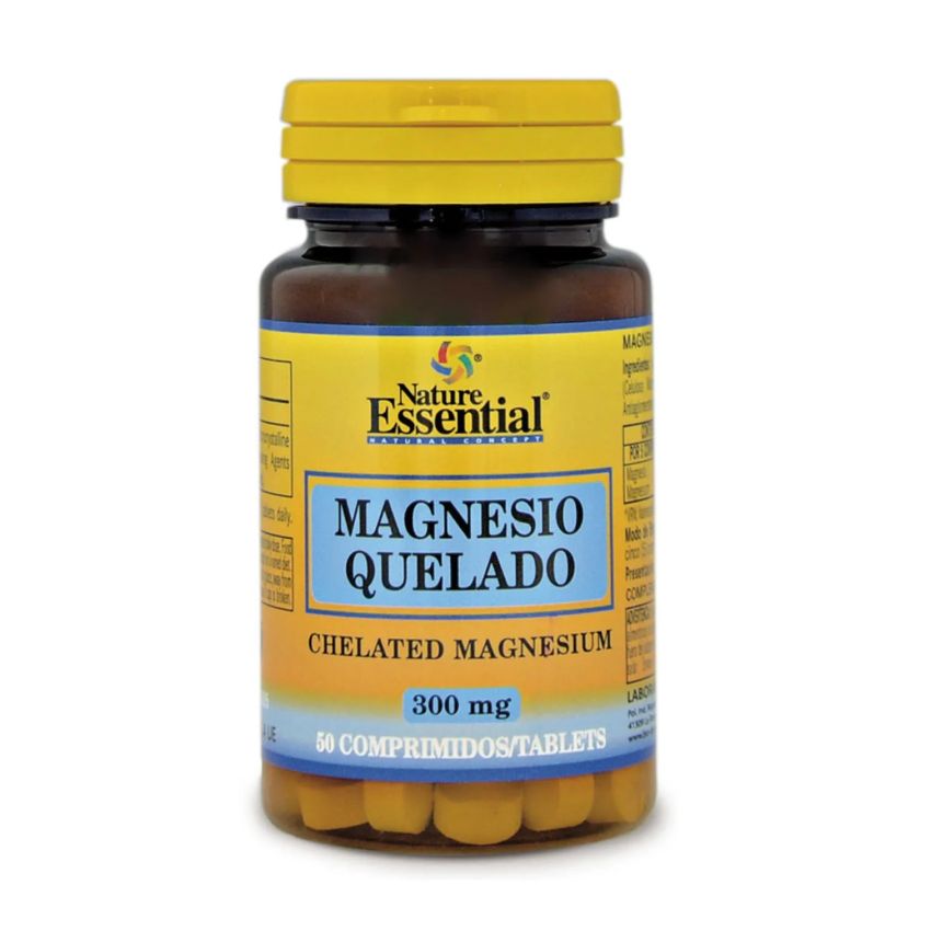 Nature Ess Magnesio Quelado 300 Mg 50 Comp