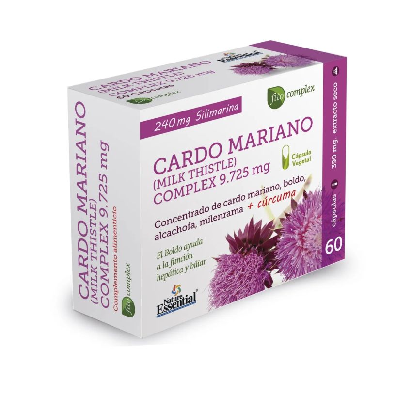 Nature Ess Cardo Mariano Complex 9,725 Mg Ext Seco 60 Caps