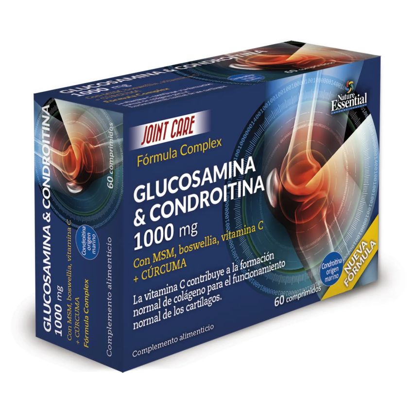 Nature Ess Glucosamina Condroitina Msm 1000 Mg 60 Comp Bliste