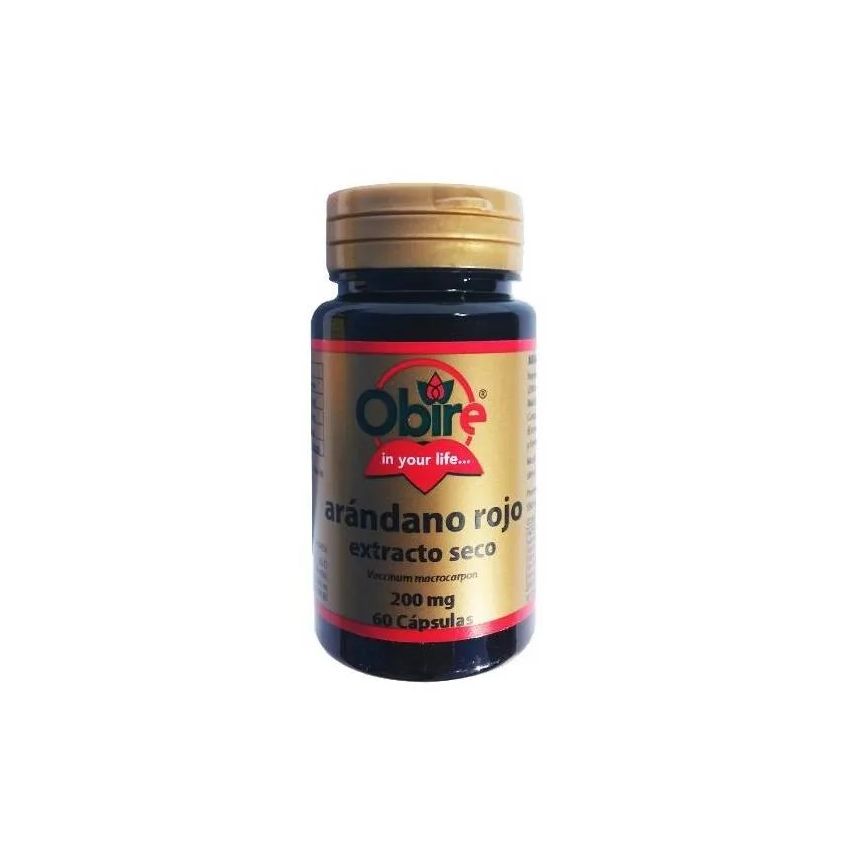 Obire Arandano Rojo 5000 Mg Extracto Seco 200 M 60 Caps