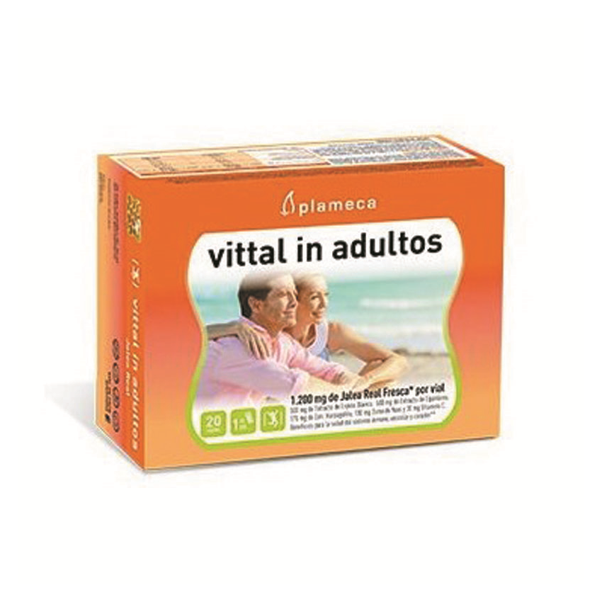 Plameca Vittal In Adultos Renovado 20 Viales