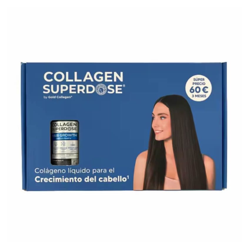Gold Collagen Superdose Strong Hair 3X300Ml Bottle