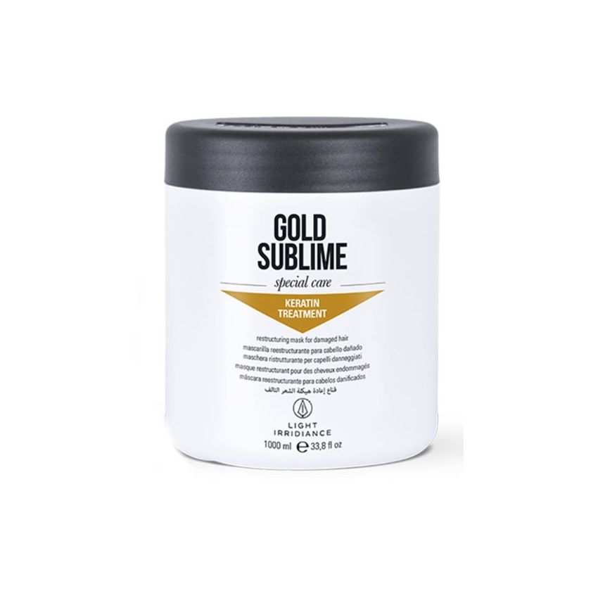 Light Irridiance Gold Sublime Keratin Treatment Masque 1000Ml