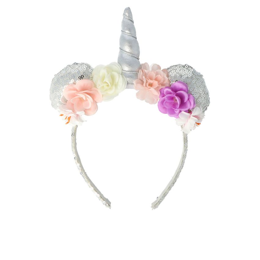 Diadema Lentejuelas Unicornio - 1 U