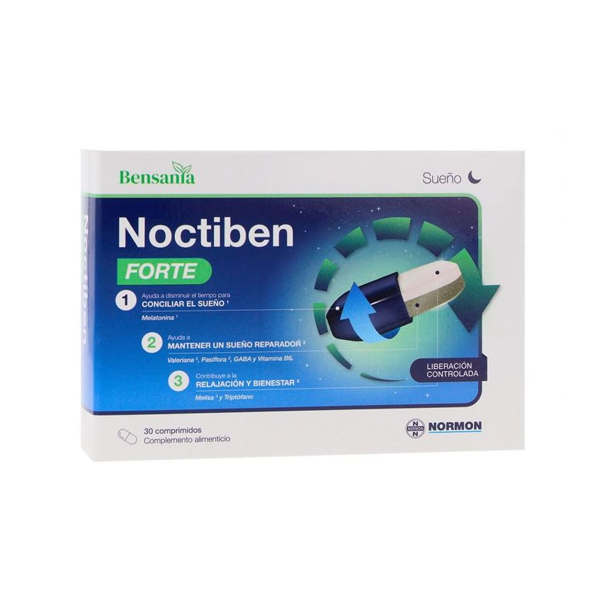 Bensania Noctiben Forte 30 Comprimés