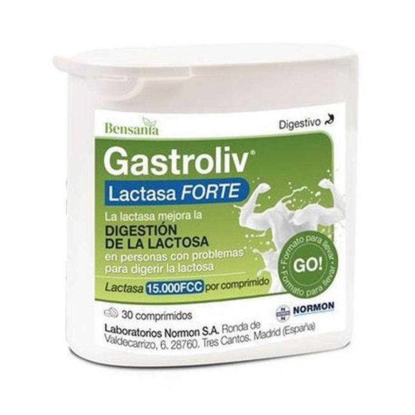 Bensania Gastroliv Lactase Forte 30 Comprimés