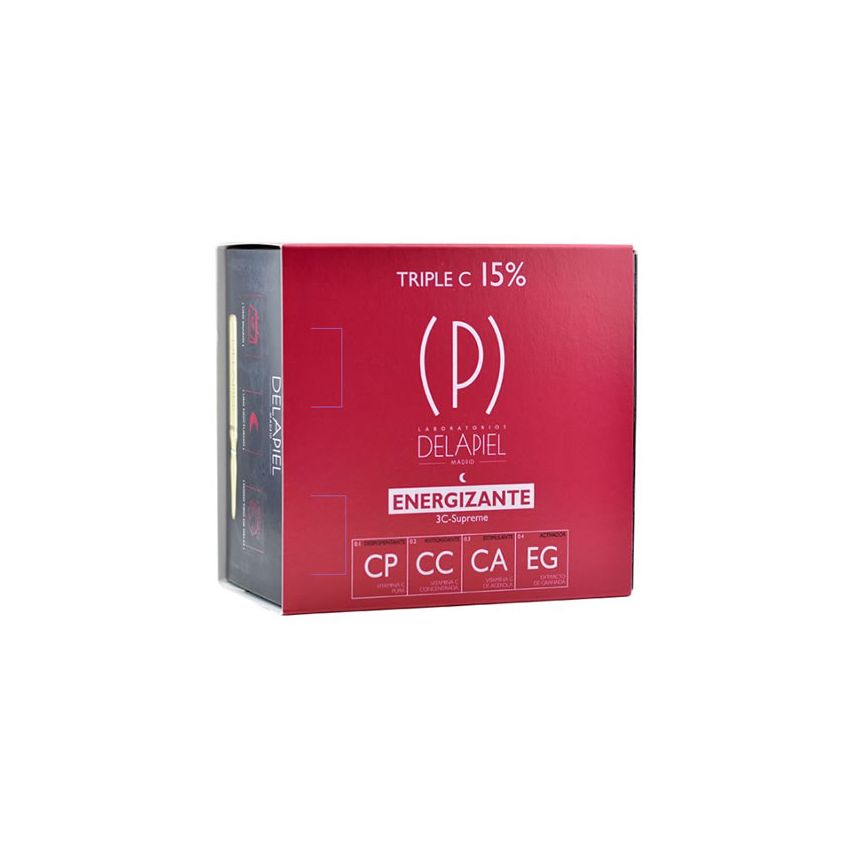 Delapiel Energizing Ampoules Triple C 15% 15X2Ml