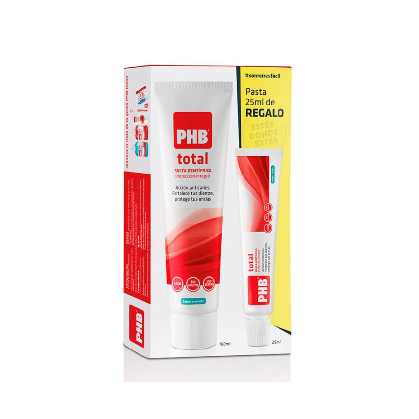Phb Dentifrice Total 100+25Ml