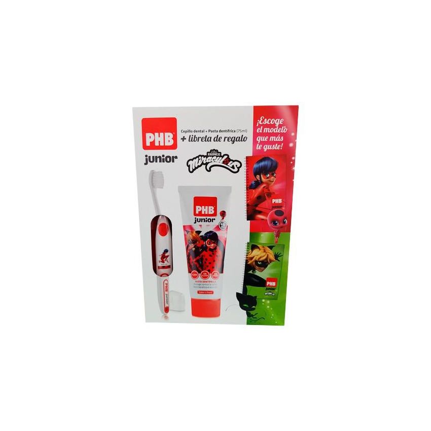 Pbh Phb Pack Junior Pasta 75Ml Cepillo Regalo Exclusivo Lady Bug