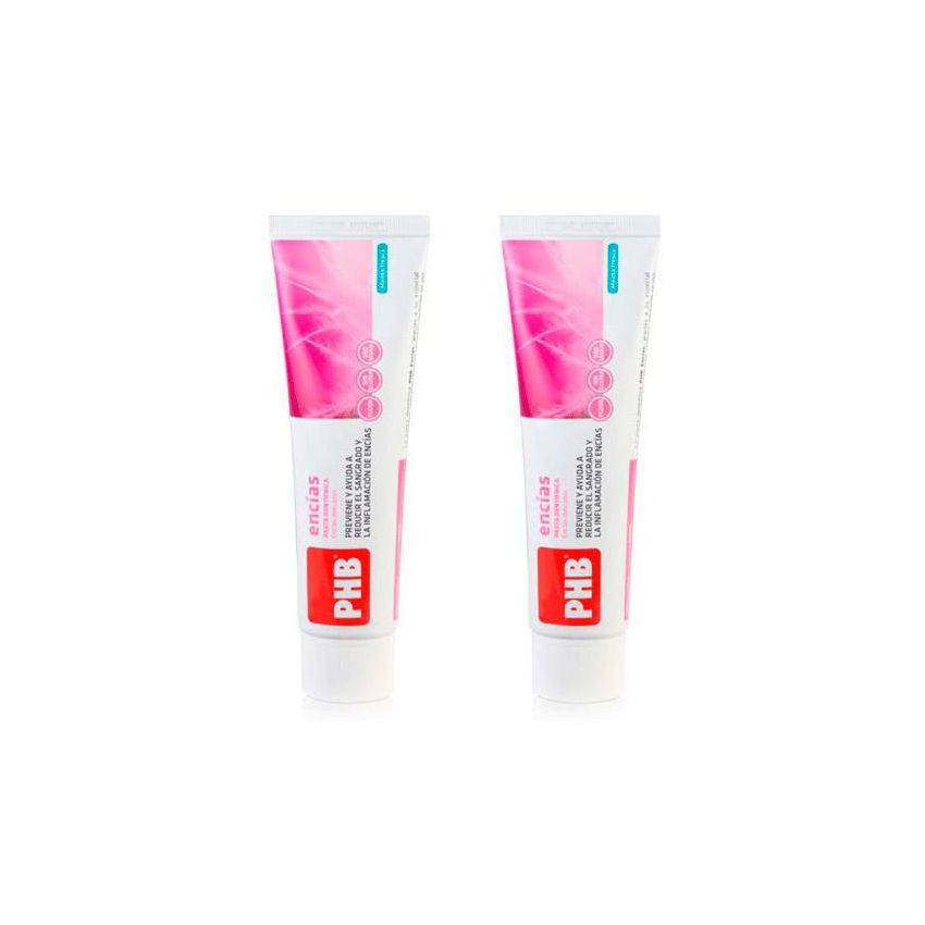 Pbh Phb Pasta Dental Encías Menta Fresca Duplo 2X 75Ml