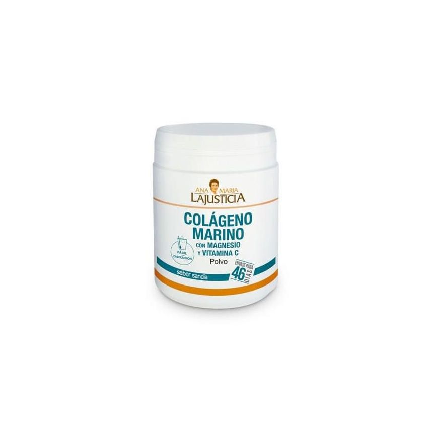 Colágeno Marino Con Magnesio + Vit. C Sabor Sandía Polvo