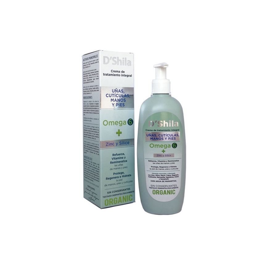 Shila Crema Manos Uñas Cuticulas Y Pies Omega 6 250Ml