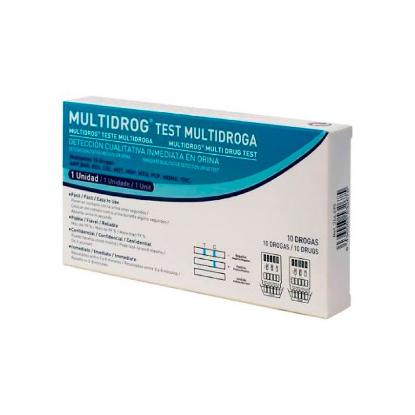 Stada Test Multidrogues Avec Urine 10 Drogues