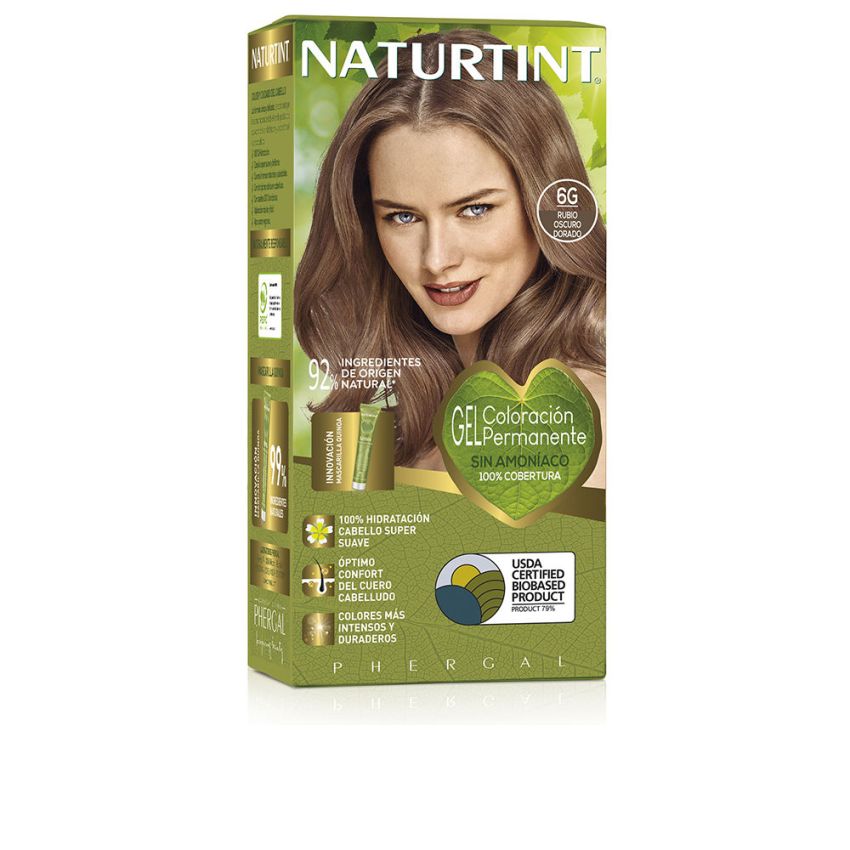 Naturtint - Coloration Capillaire Sans Ammoniaque Naturtint N° 6G - Blond Foncé Doré 170 Ml