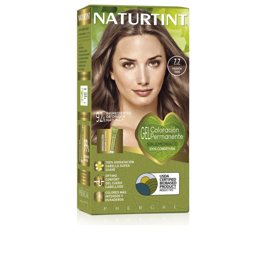 Naturtint - Coloration Sans Ammoniaque Naturtint N° 7.7-Brun Teide 170 Ml