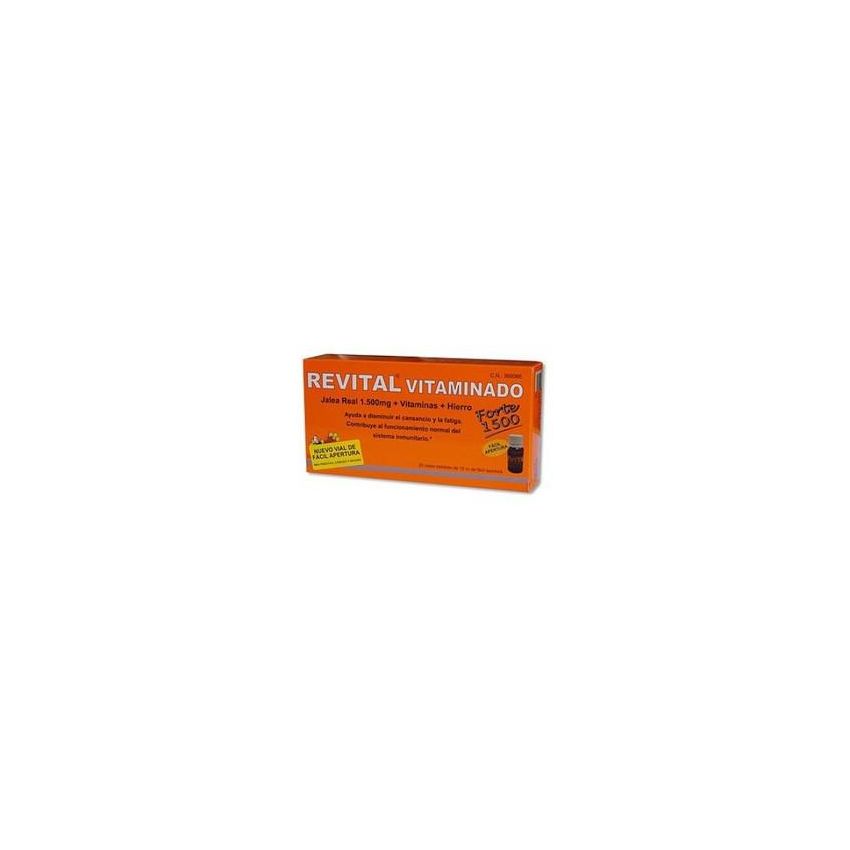 Pharma Otc Revital Vitaminado Jalea Real Forte 20 Viales
