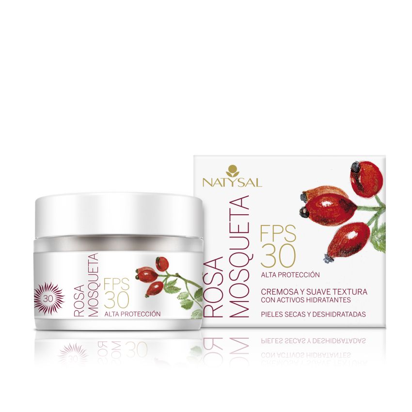 Natysal Crema Rosa Mosqueta Natural Fps 30 50Ml
