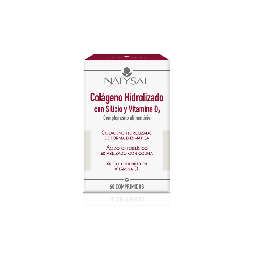 Natysal Colageno Con Silicio Vit D3 60 Comp