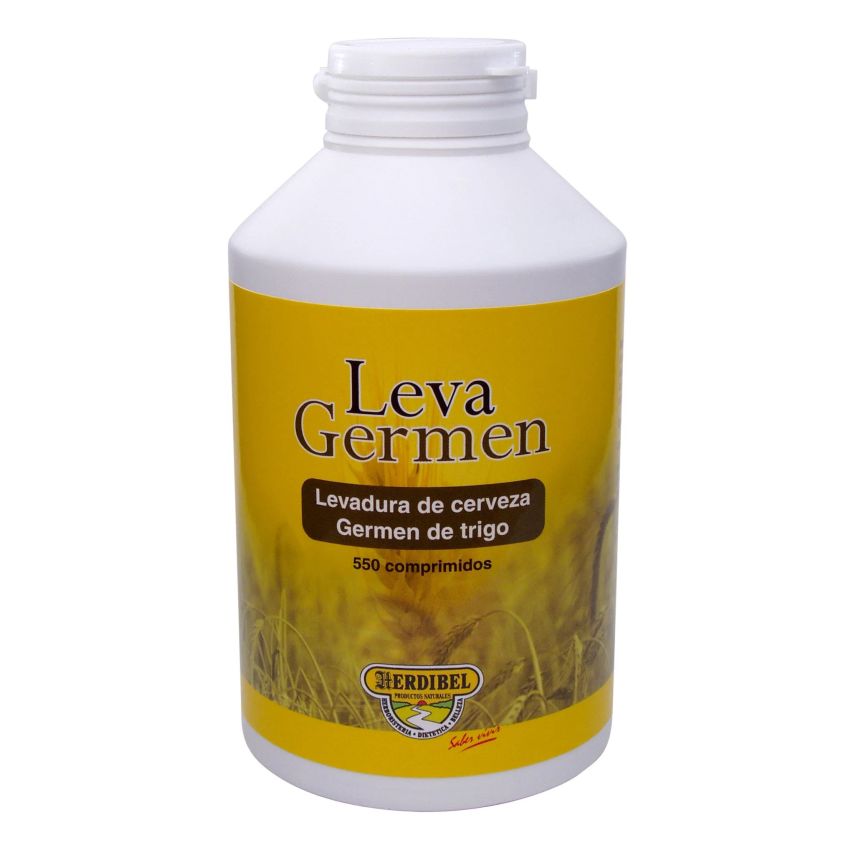 Herdibel Levadura Germen Trigo 650 Mg 600 Comp