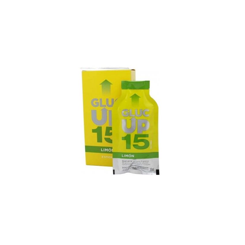Gluc Up 15 Limón 3 Sticks