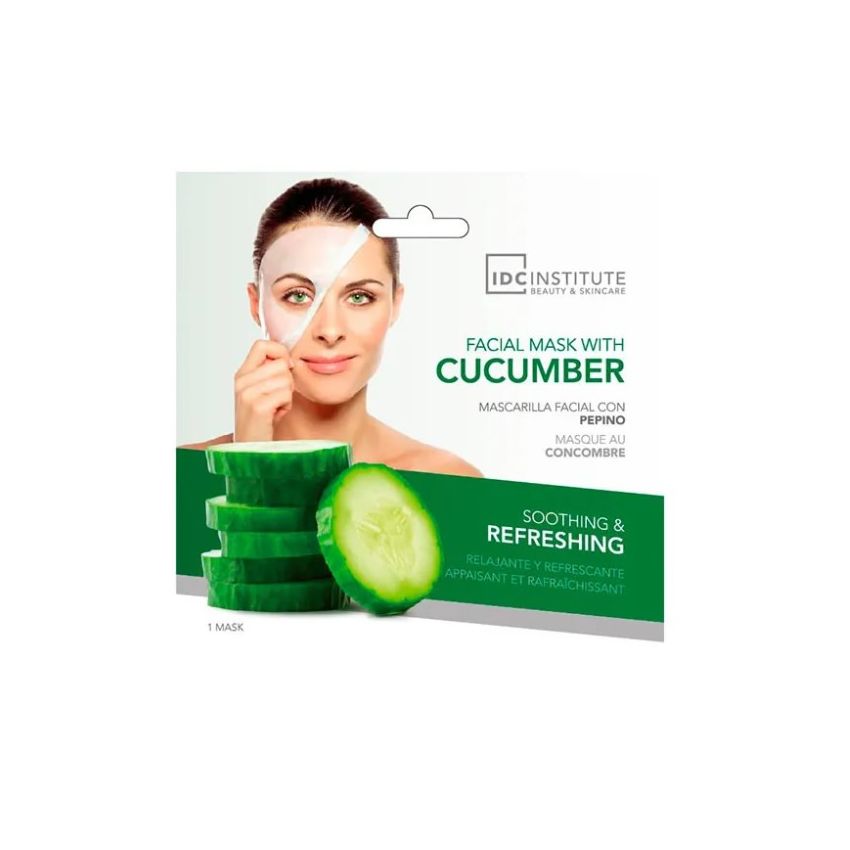 Idc Institute Masque Facial Au Concombre 1 Unité
