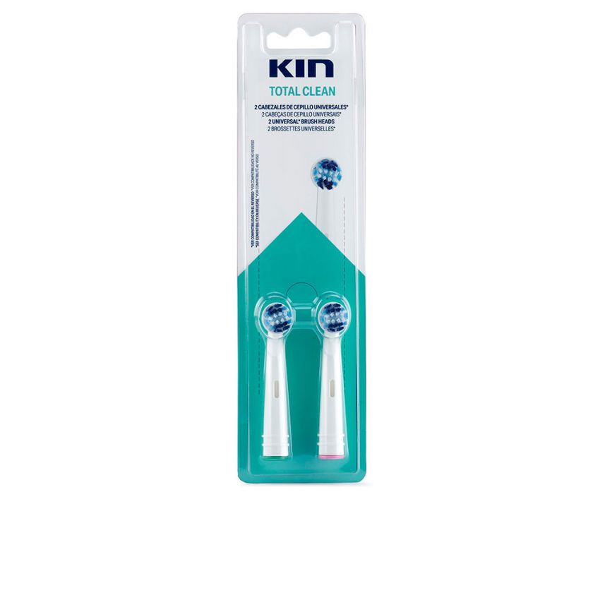 Kin Total Clean Tête De Brosse Électrique Universelle - 2 U