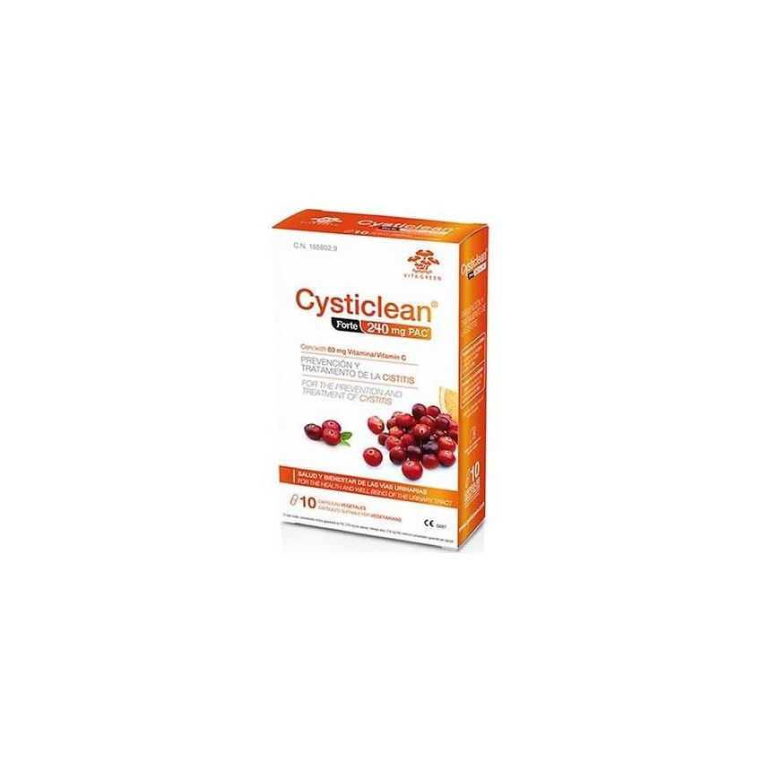 Cysticlean Forte 240 Mg - 10 Capsules