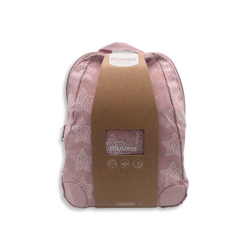 Mustela Ensemble De Sac À Dos Rose  5 Pièces
