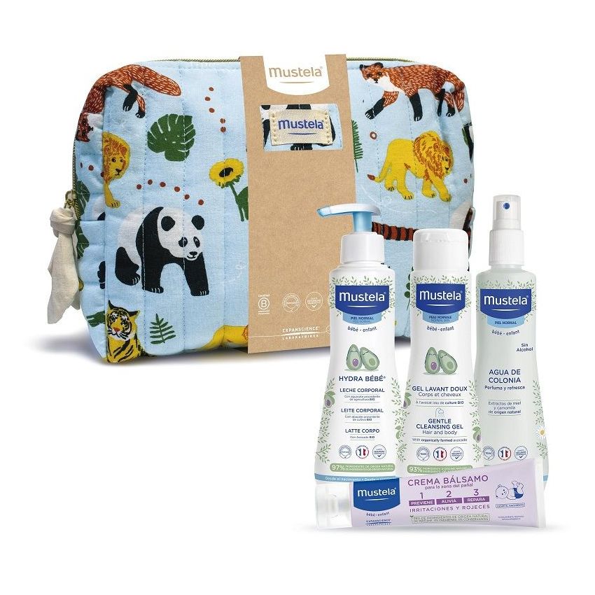 Mustela Trousse De Toilette Jungle Baby 5 Pièces