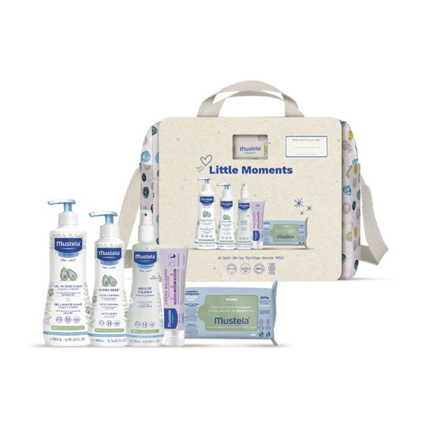 Mustela Little Moments Set À Pois 6 Pièces