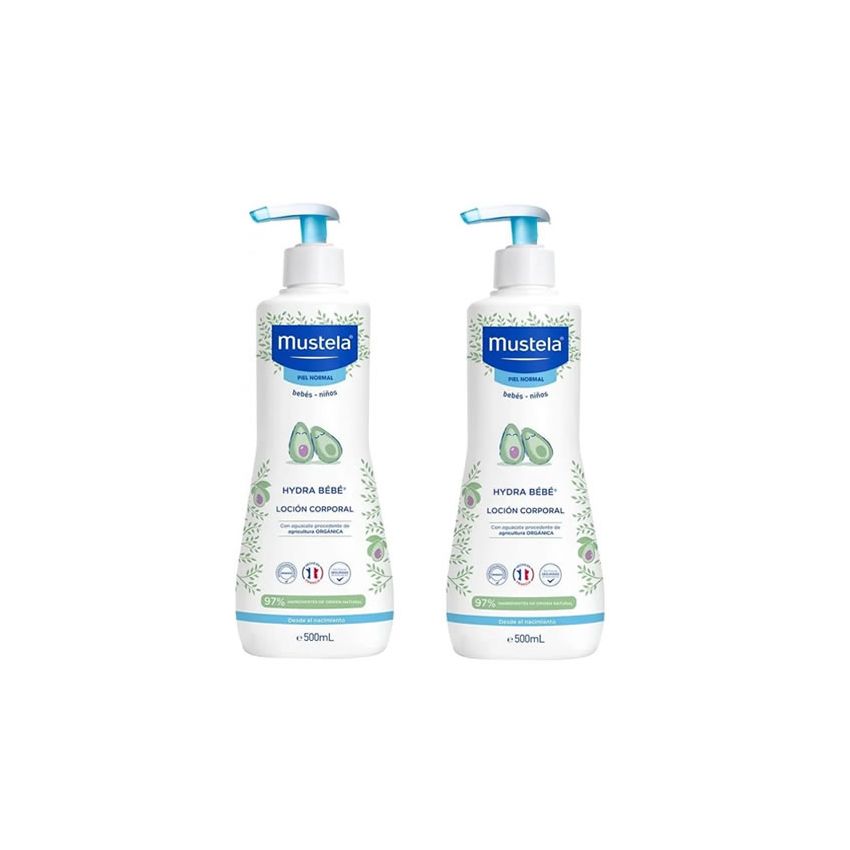 Mustela Hydra Bébé Lait Corporel Duplo Pack 2X500Ml