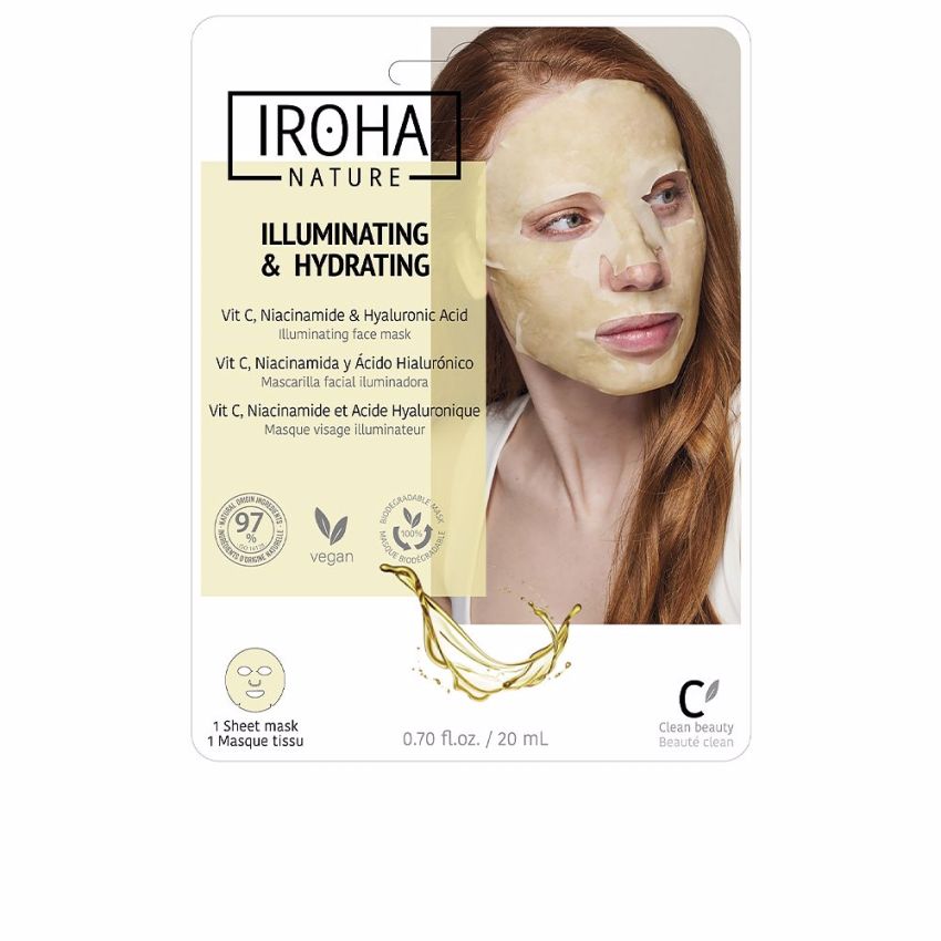 Tissue Mask Brightening Vitamin C + Ha - 1 U