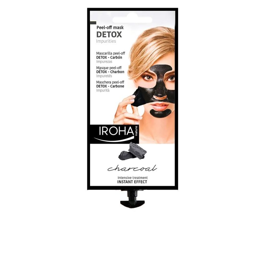 Detox Charcoal Black Peel-Off Mask - 1 U
