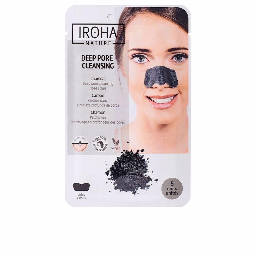 Detox Charcoal Black Nose Strips - 5 U