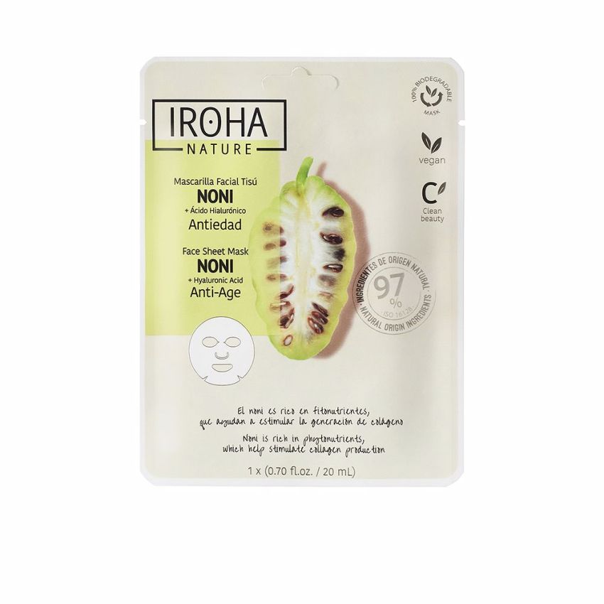 Masque Facial Anti-Âge En Tissu Au Noni - 1 U