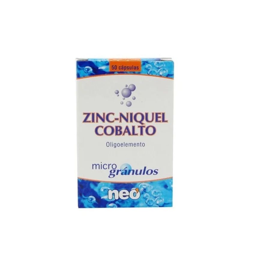 Neo Microgranulos Zinc Niquel Cobalto 50 Caps