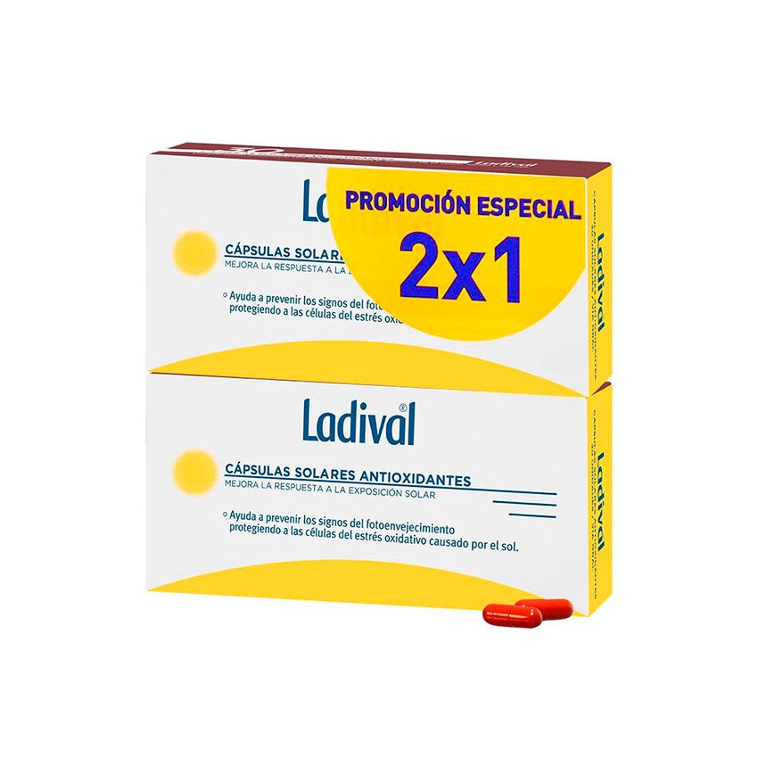 Ladival Capsules Solaires Antioxydantes 2X30 Capsules