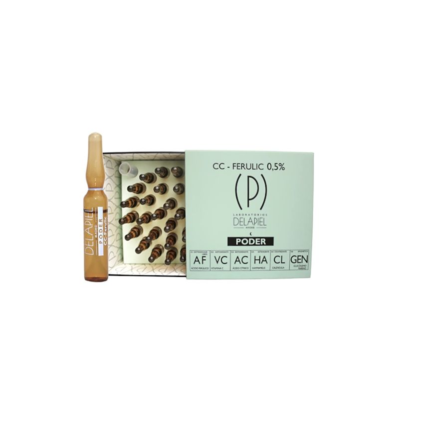 Delapiel Ampoules Power Cc Ferulic 0.5% 15X2Ml