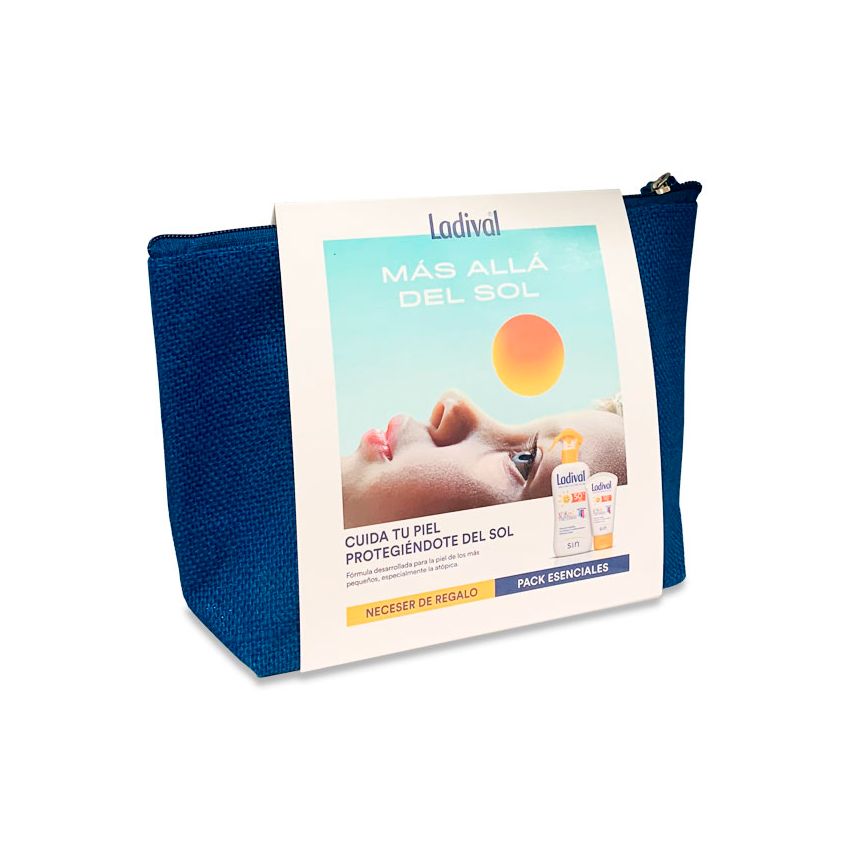 Ladival Ensemble 3 Pièces : Spray 200Ml + Lotion 50Ml Kids Spf50+.