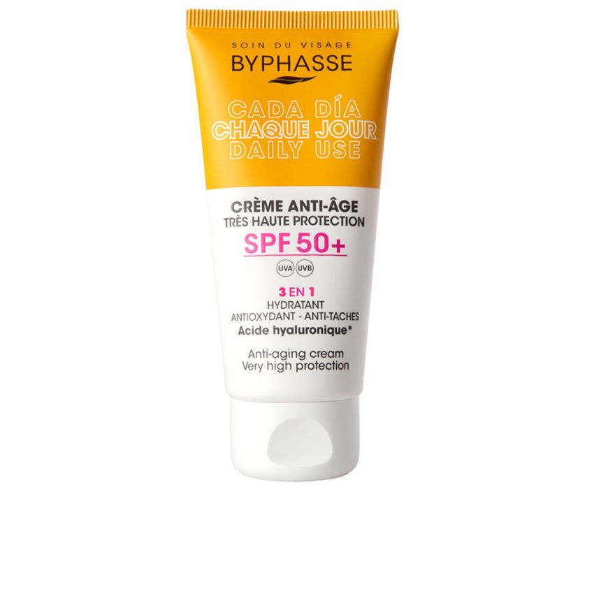 Crème Visage Anti-Âge Spf50+ - 50 Ml