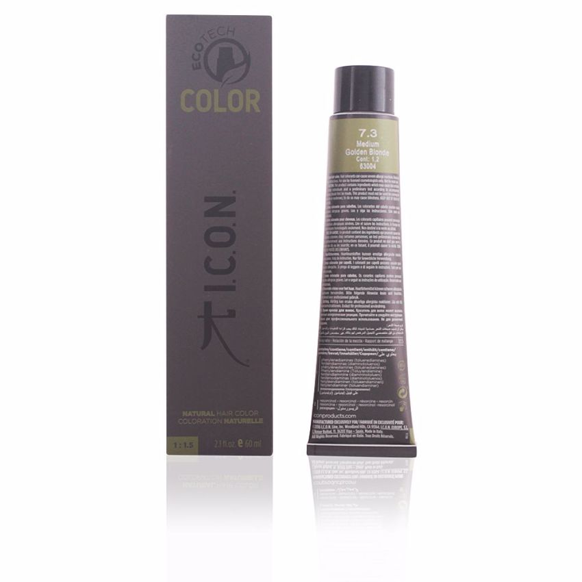 Ecotech Color Natural Color - 7.3 Medium Golden Blonde