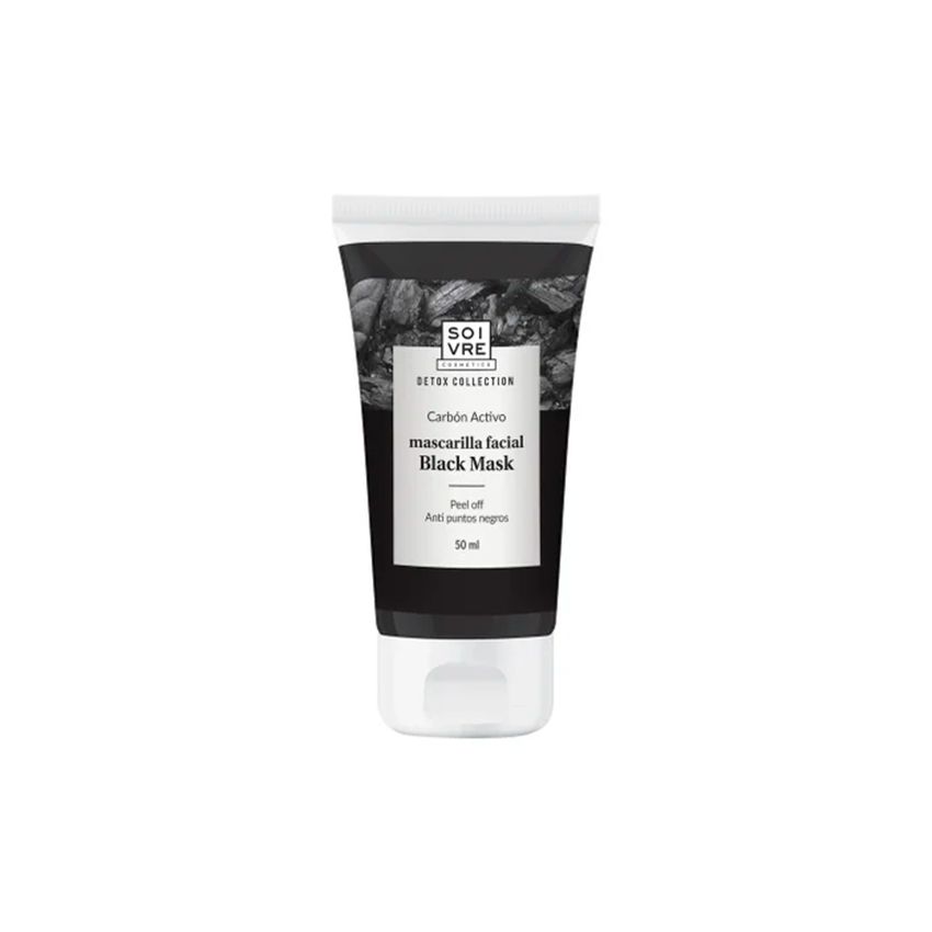 Soiver Black Mask Active Charcoal 50Ml