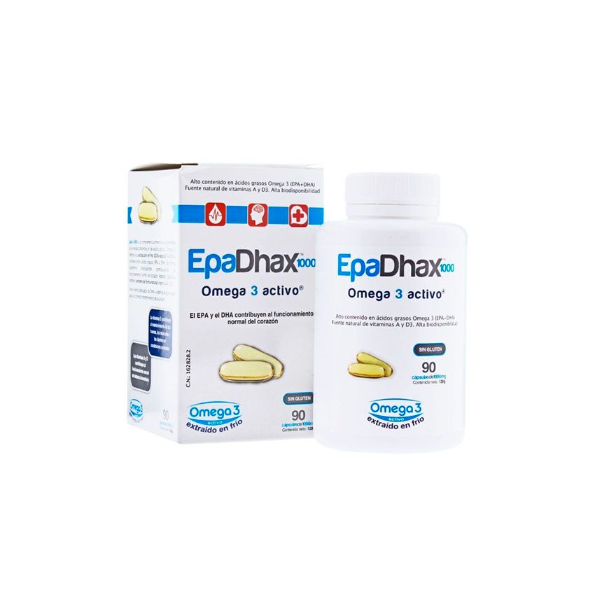 Epadhax Oméga 3 Actif 1000 Mg 90 Capsules